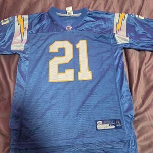 Reebok Blue and Yellow Kids Jersey